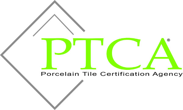 Porcelain Tile Certification Agency logo.